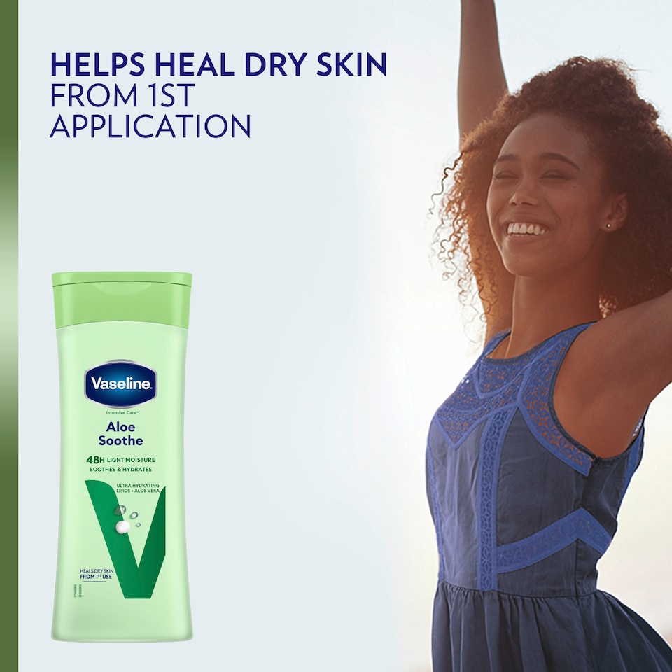 image 1 of Vaseline Intensive Care Aloe Lotion200ml