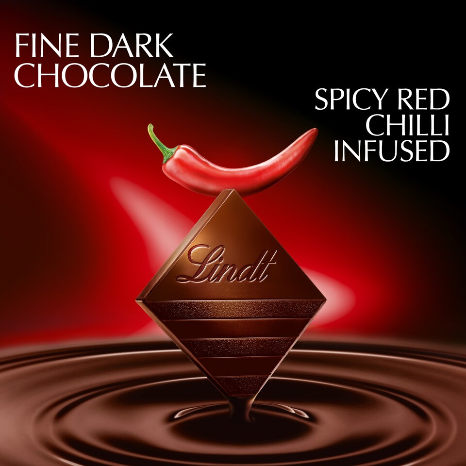 image 1 of Lindt Excellence Dark Chocolate Bar - Chilli 100g