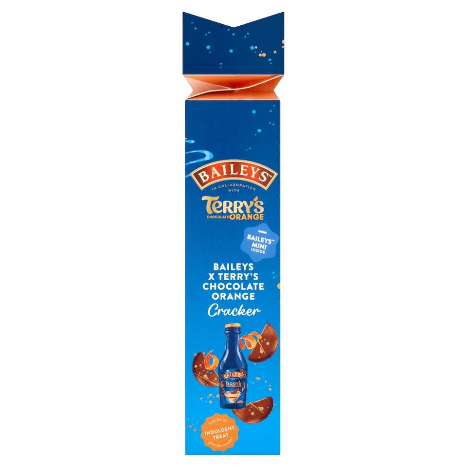 Baileys Terry's Chocolate Orange Chocolates Cracker Liqueur
