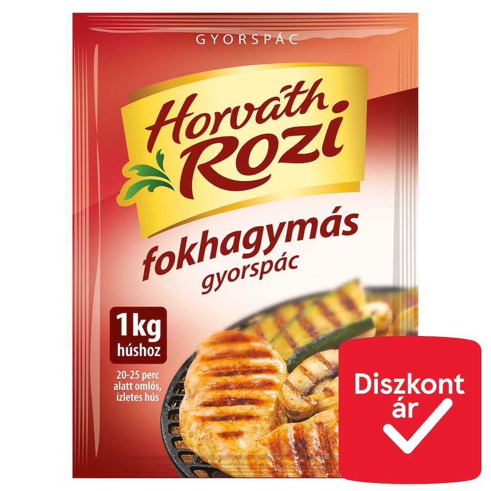 Horváth Rozi fokhagymás gyorspác fűszerkeverék 30 g