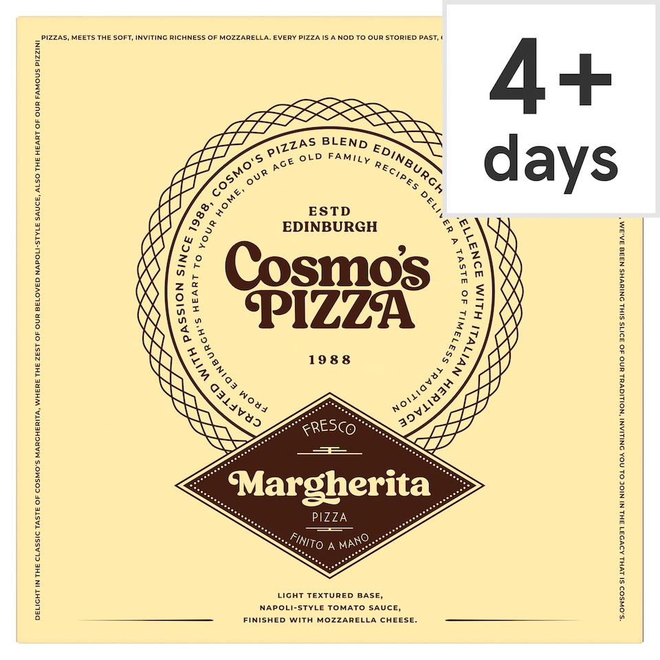 Cosmo Margherita Pizza 370G