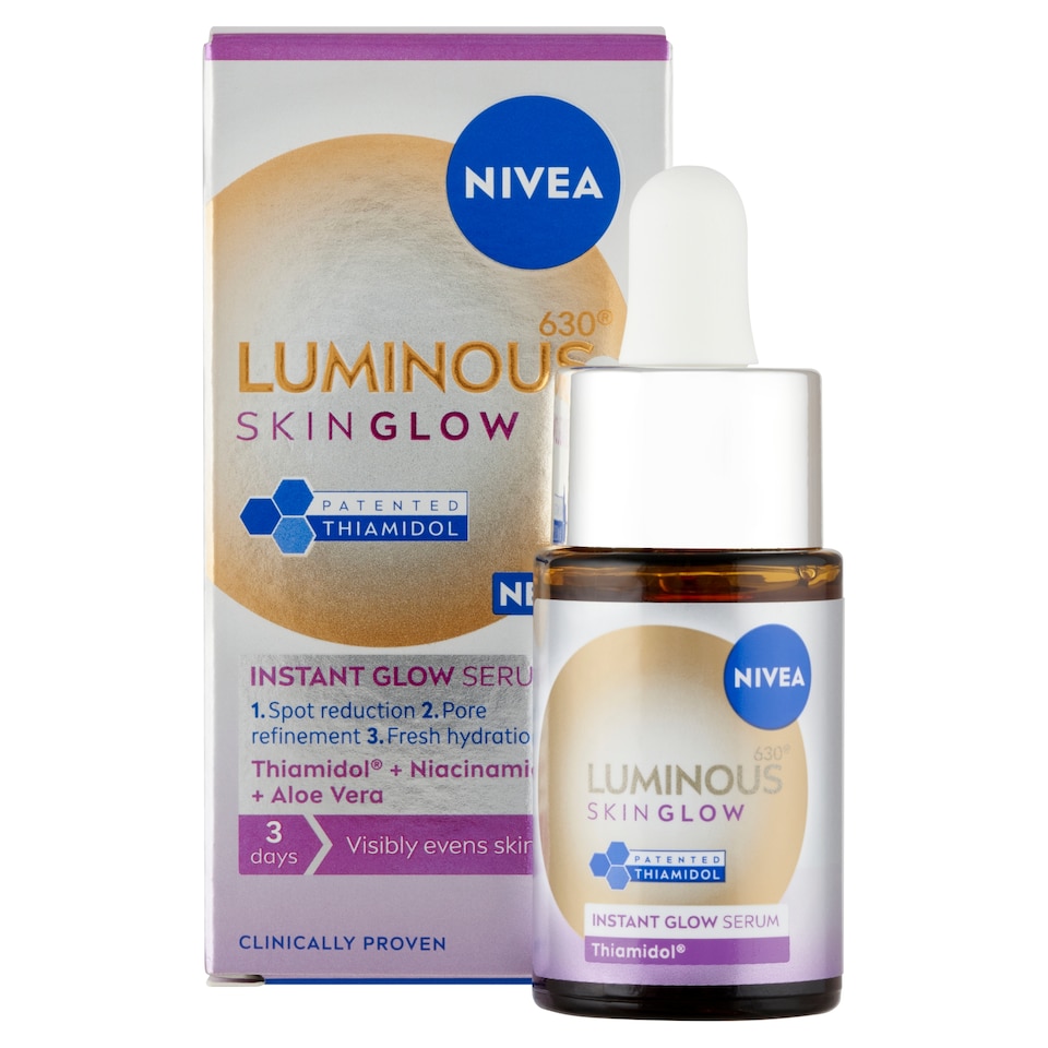 NIVEA Luminous630 Skin Glow szérum 15 ml 1. kép