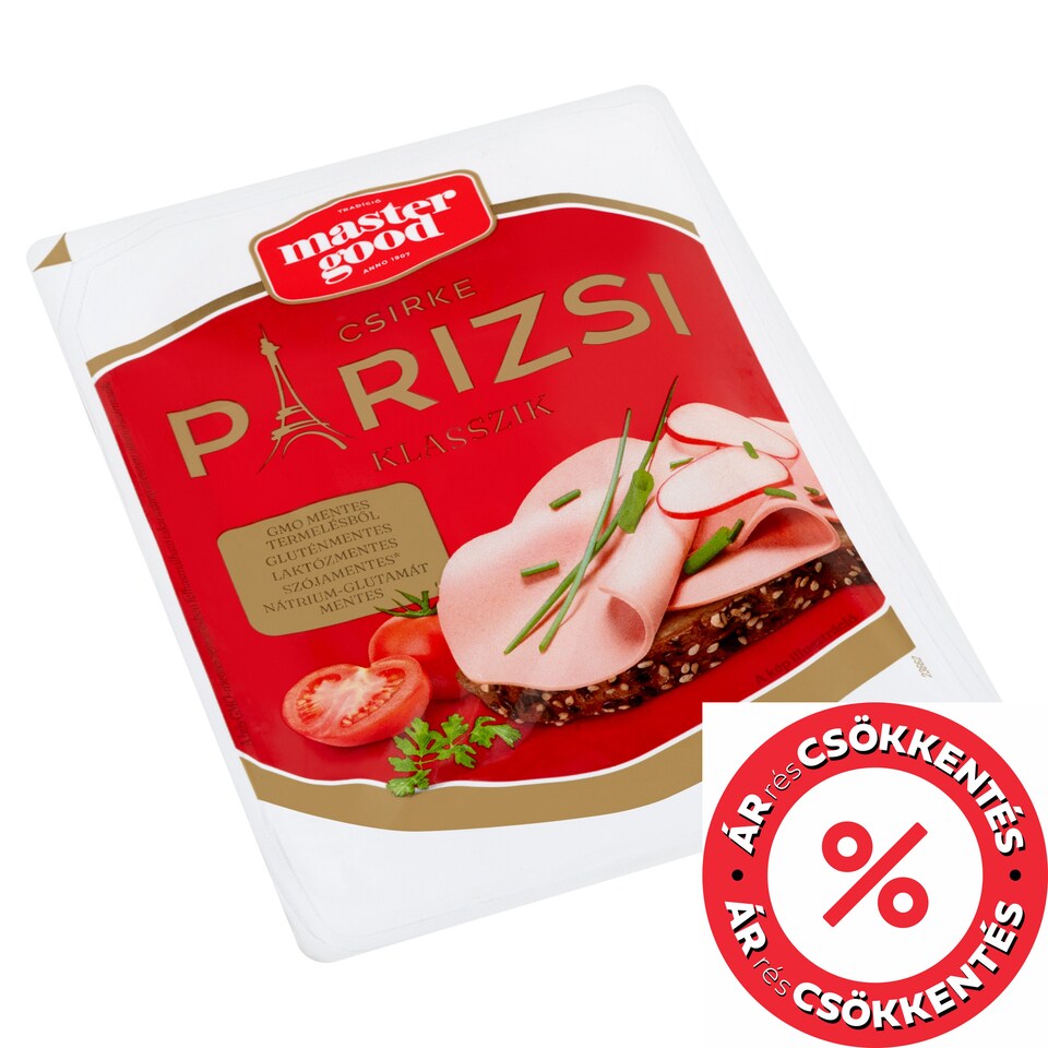 Master Good Classic Sliced Bologna Sausage from Chicken Meat 90 g