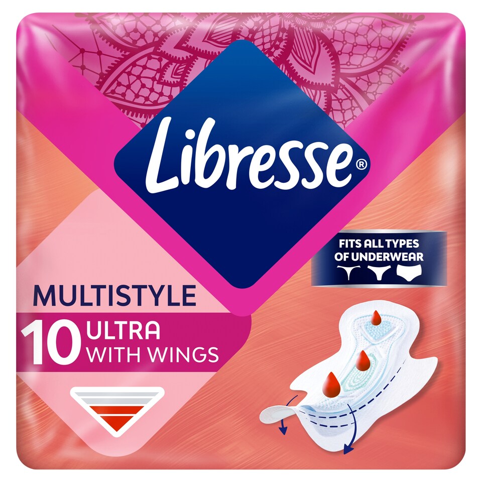image 1 of Libresse Ultra Multistyle Sanitary Pads 10 pcs