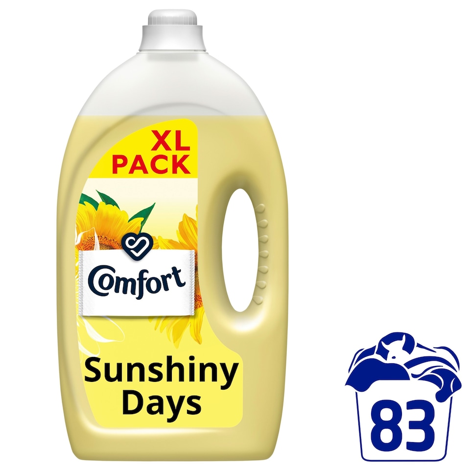 image 1 of Comfort Sunshiny Days Fabric Conditioner 83 Washes 2490Ml