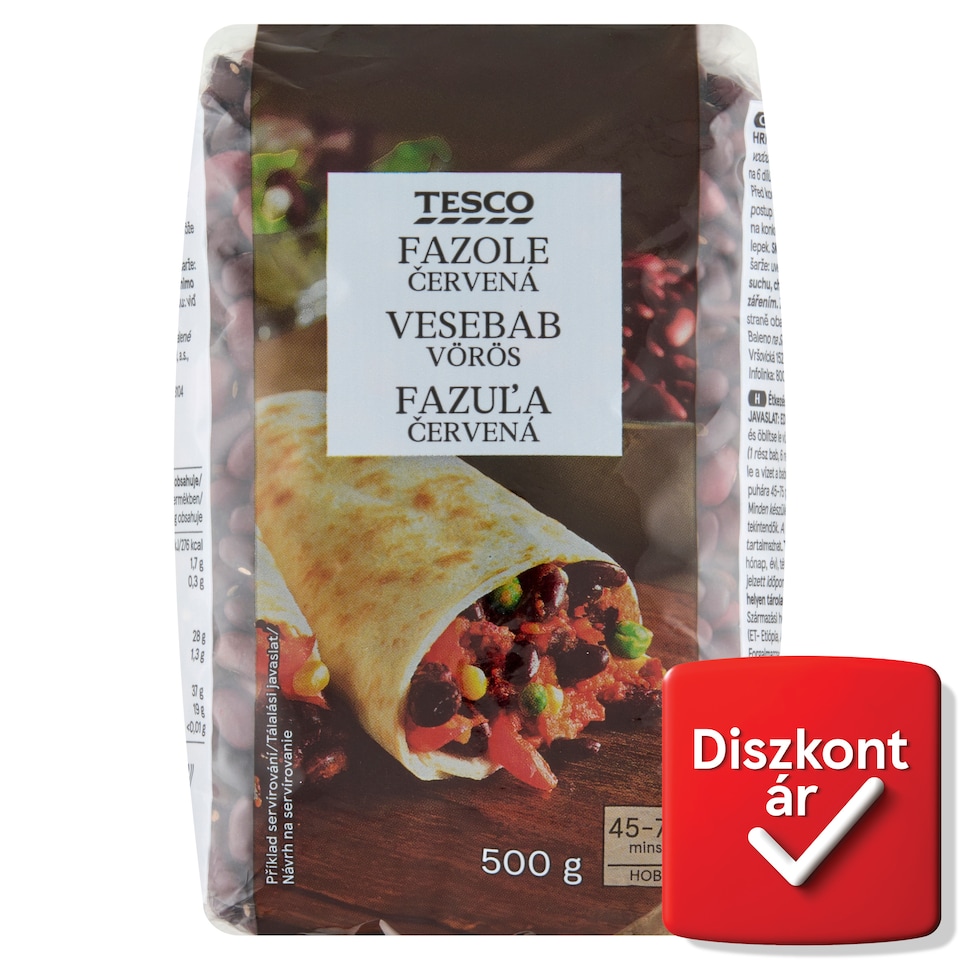 Tesco vörös vesebab 500 g