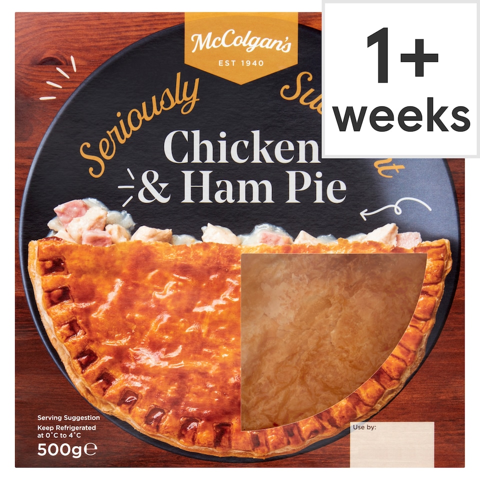 Mccolgans Chicken And Ham Pie 500G