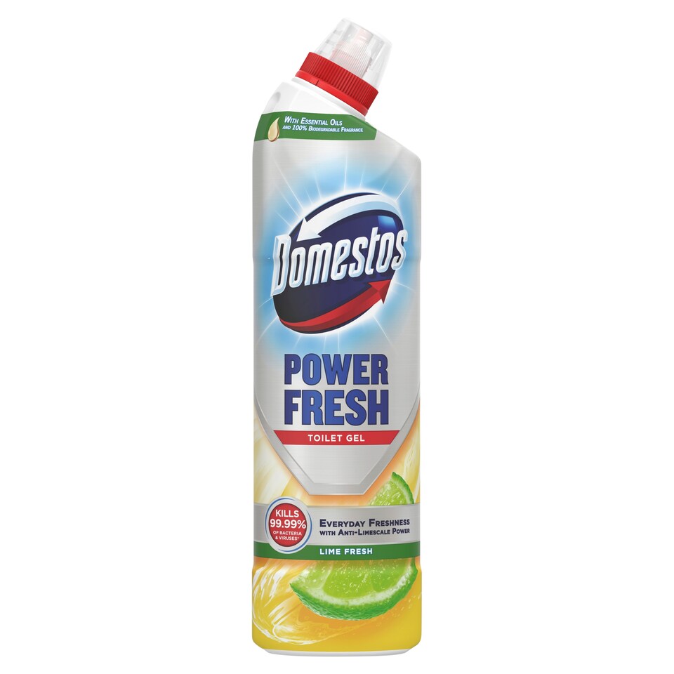 Domestos Power Fresh Toilet Gel Lime Fresh 750ml