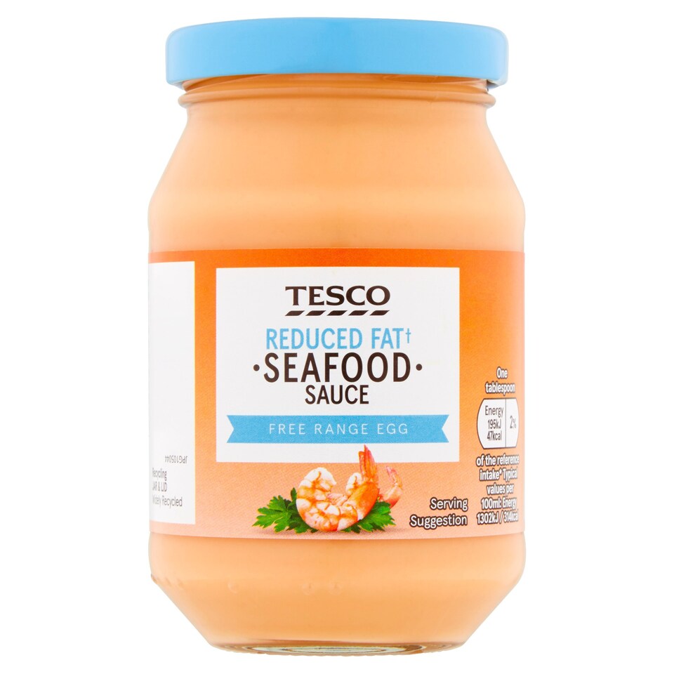Tesco Reduced Fat Sea Food Sauce 250Ml