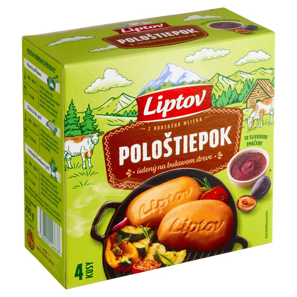 image 1 of Liptov Pološtiepok for Grill with Plum Sauce 4 pcs 290 g