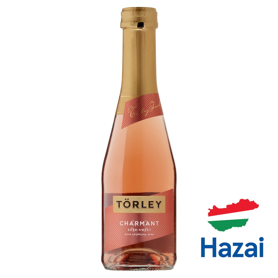 Törley Charmant Rosé édes, rosé pezsgő 11% 0,2 l