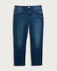 image 4 of F&F Relaxed Leg FREEFIT® Cotton Rich Jeans in Navy