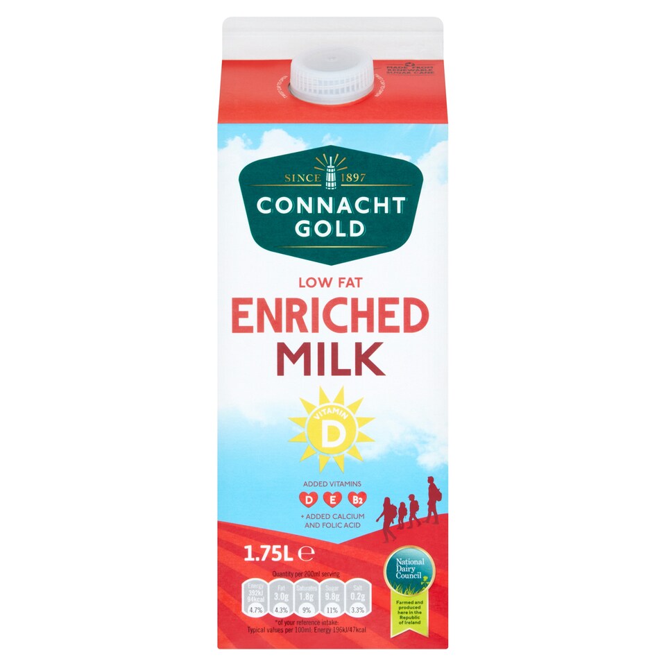 Connacht Gold Low Fat Enriched 1.75L