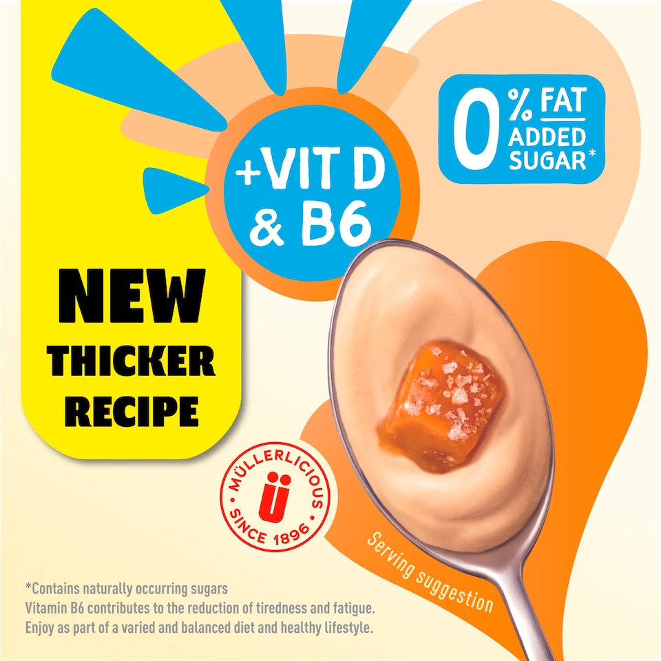 image 1 of Muller Light Cheesecake Yogurt 6x140g