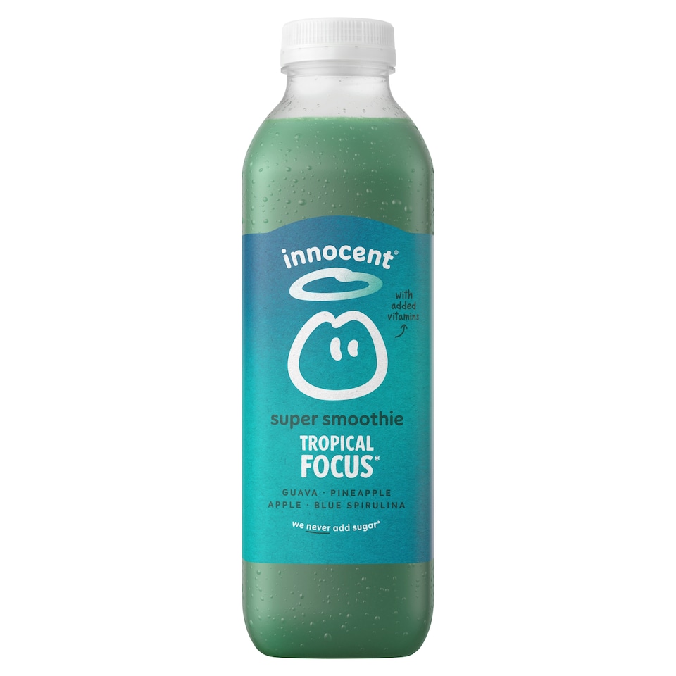 Innocent Super Smoothie Blue Spark, Guava & Pineapple 750ml