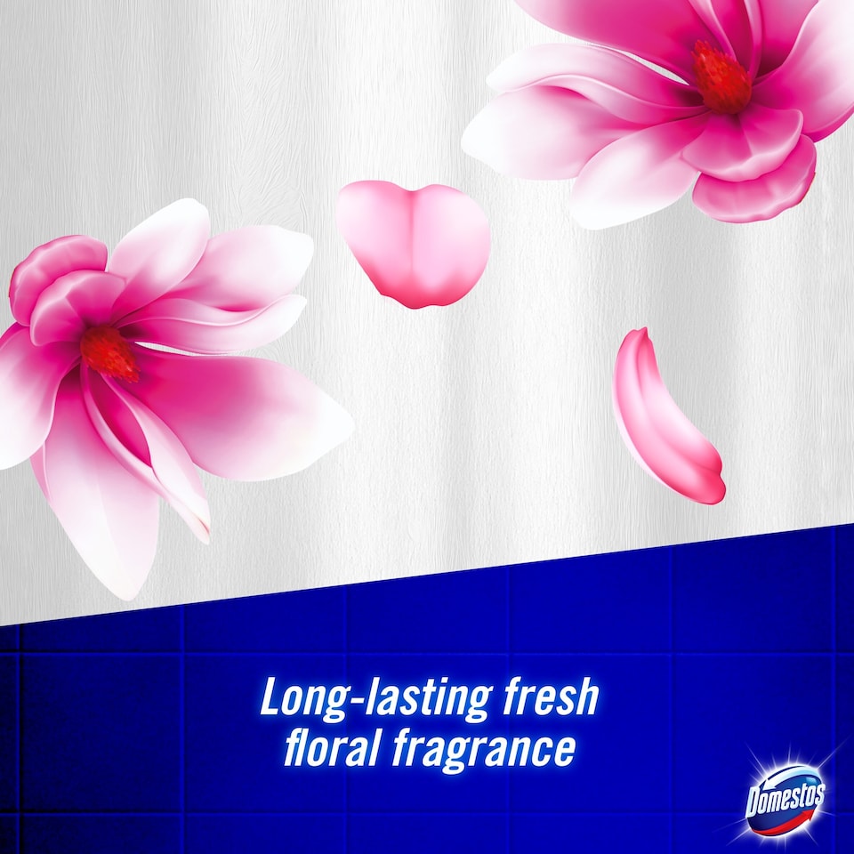 image 1 of Domestos Power Foam Toilet and Bathroom Floral Burst 450ml