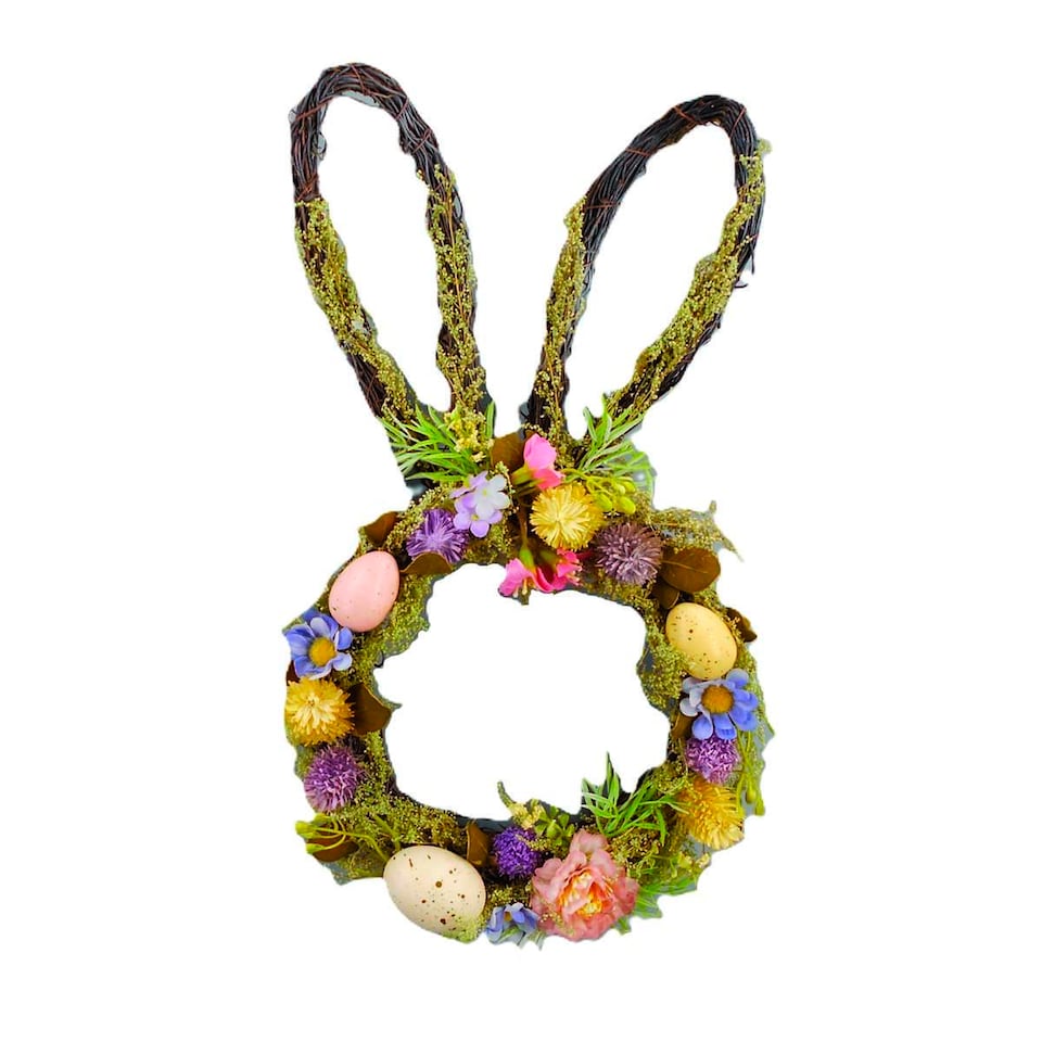 Bayswood Easter Bunny Ears Wreath