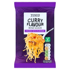 Tesco Curry Flavour Instant Noodles 85g