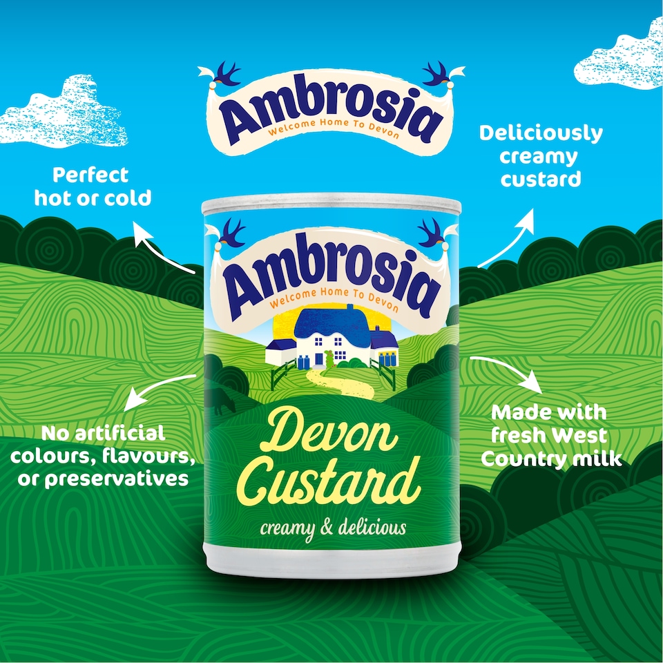 image 1 of Ambrosia Devon Custard 400G