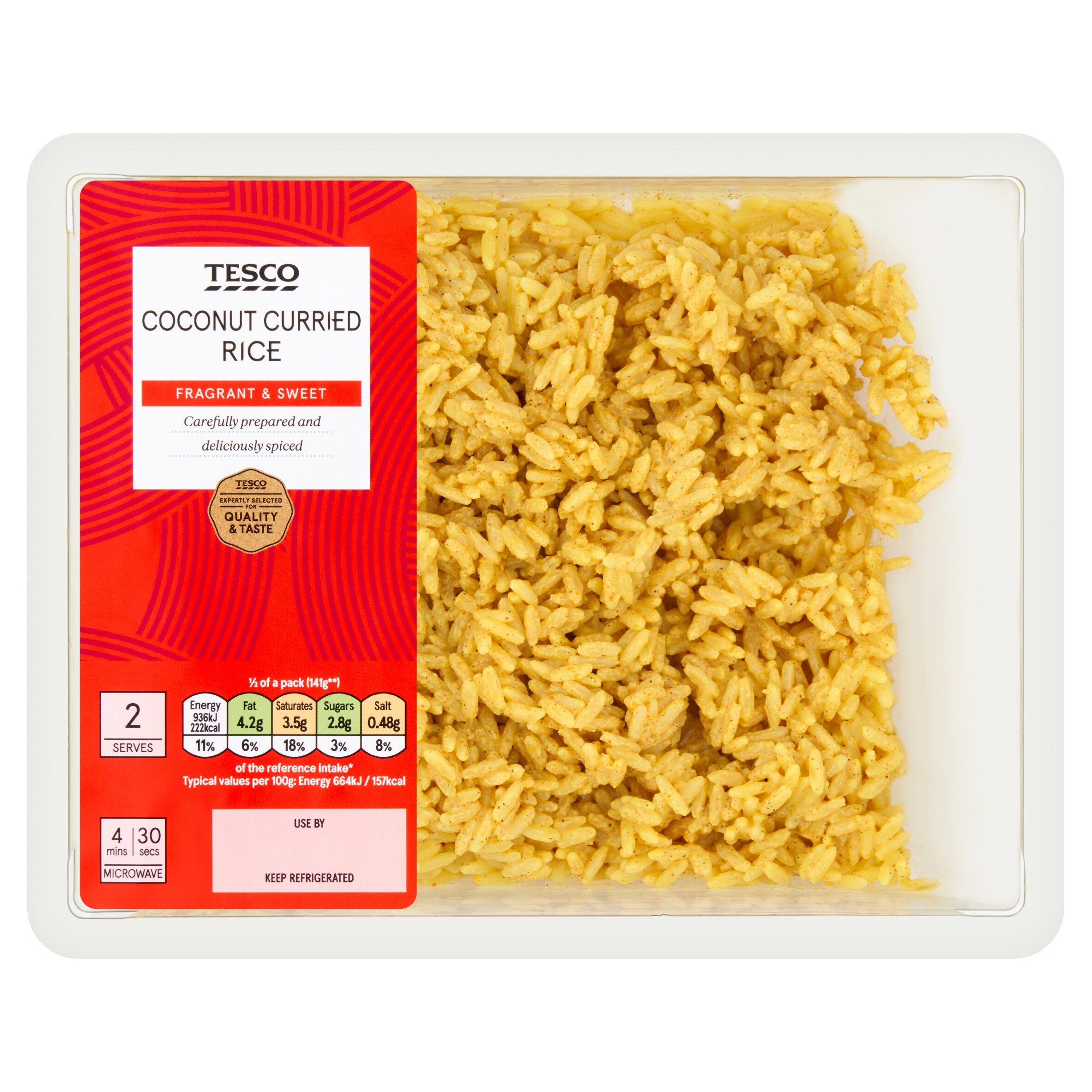 Tesco Rice Tesco Coconut Curried Rice 300g - Tesco Groceries