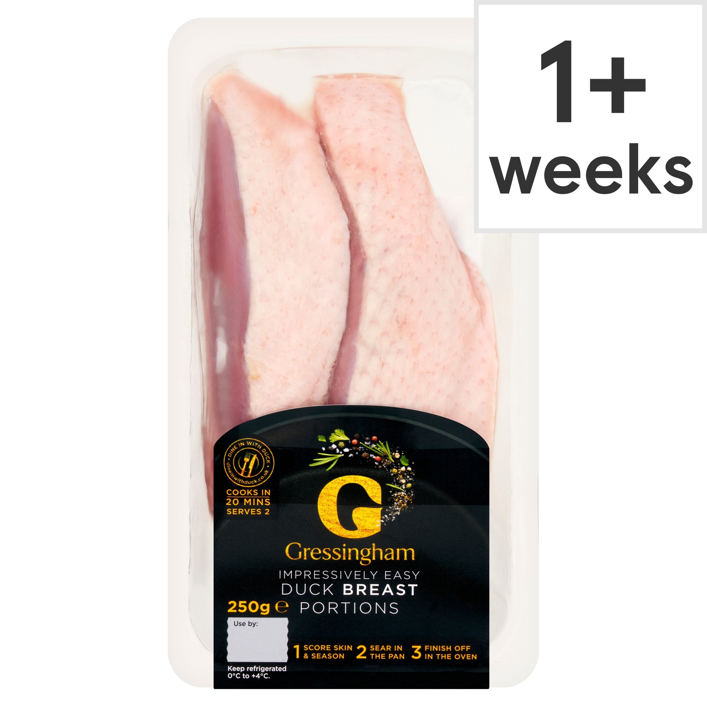 Gressingham Duck Fillets 250G