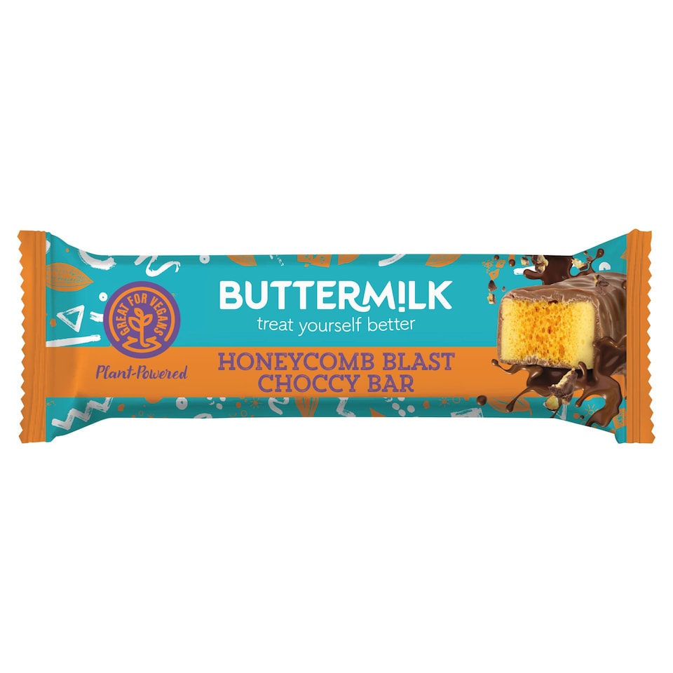 Buttermilk Chocolate Honeycomb Blast Snack Bar 45G