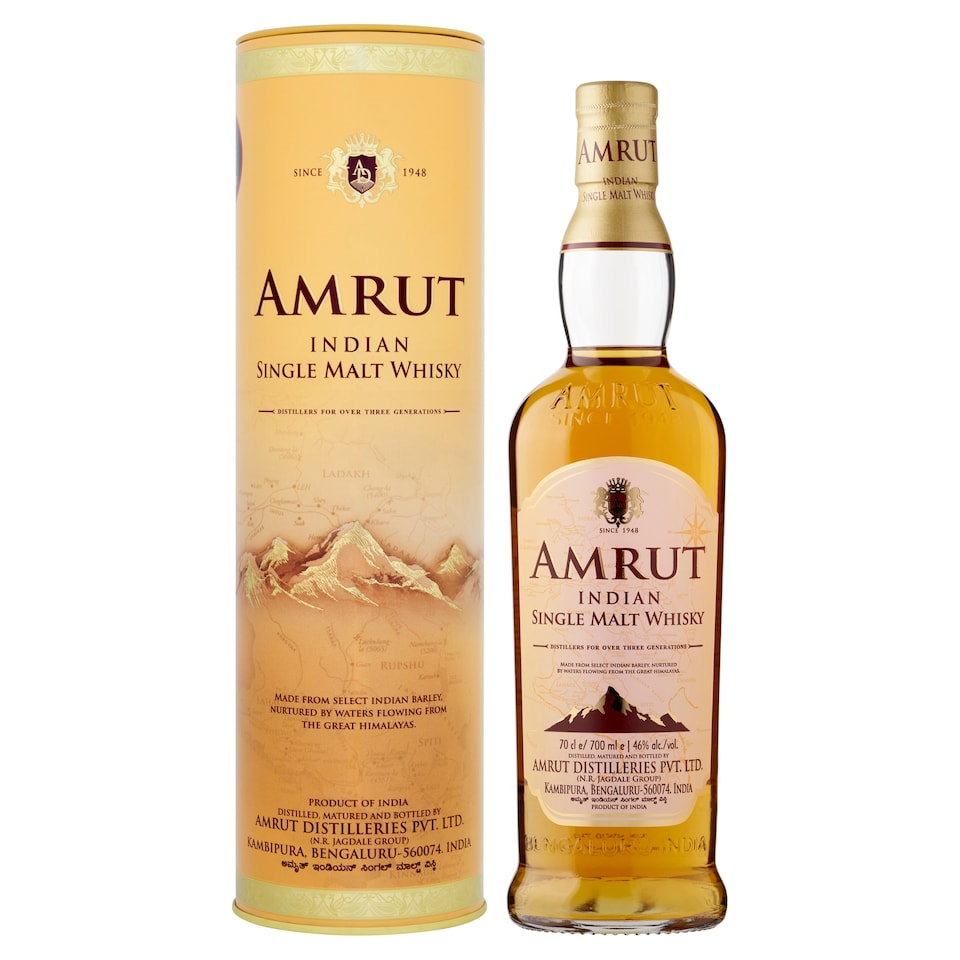 image 1 of Amrut Single Malt Whisky 700ml