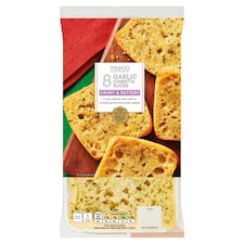 Tesco Garlic Ciabatta Slice 8 Pack, 360 G