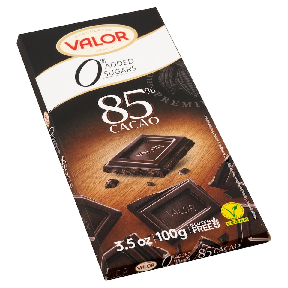 image 1 of Valor Sugar-Free Chocolate with Sweeteners 100 g