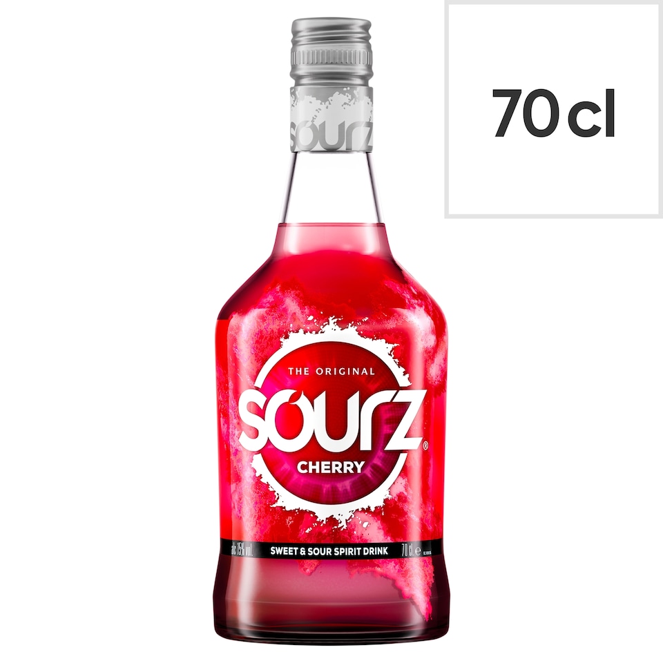 image 1 of Sourz The Original Cherry Sweet & Sour Spirit Drink 70cl