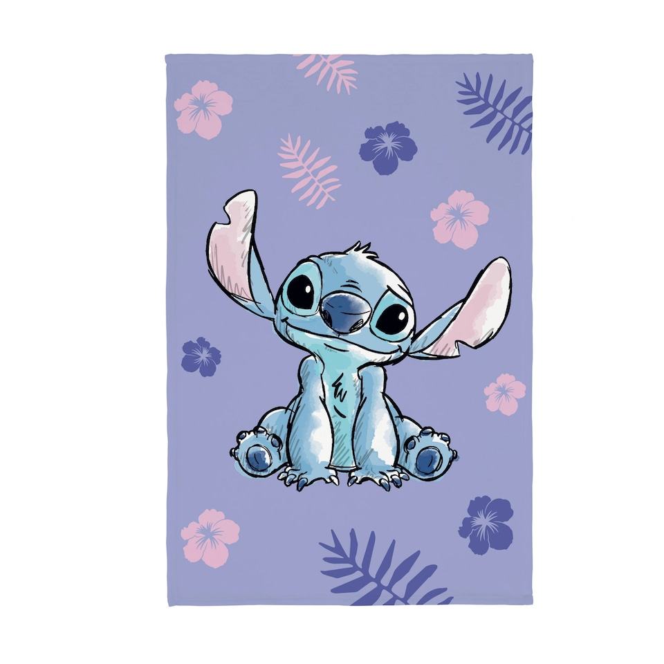 DISNEY'S STITCH FLEECE BLANKET