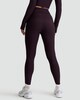 image 3 of Rise by Zara McDermott Ribbed Elasticated Lounge Bottoms in Purple
