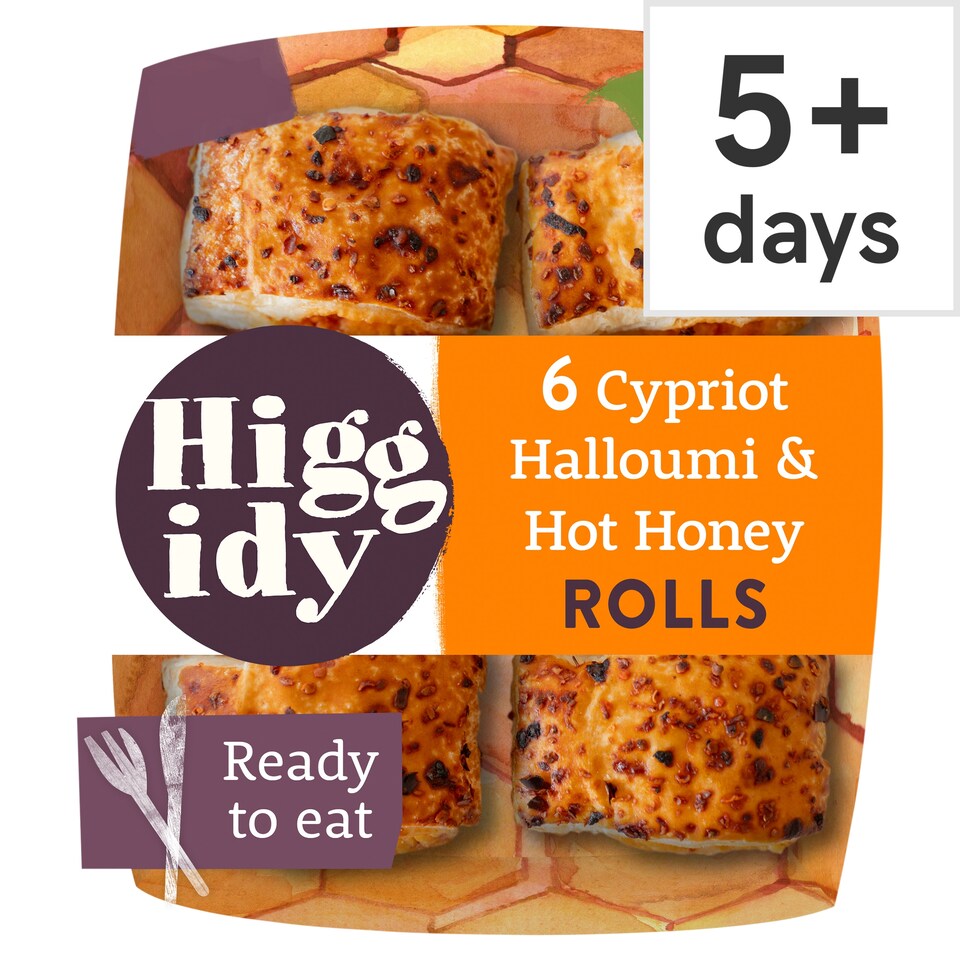 image 1 of Higgidy Cypriot Halloumi & Hot Honey Rolls 160g