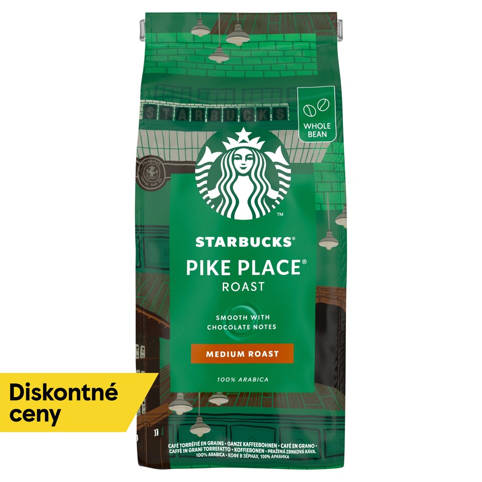 Starbucks Pike Place Espresso Roast, Coffee Beans, 450 g