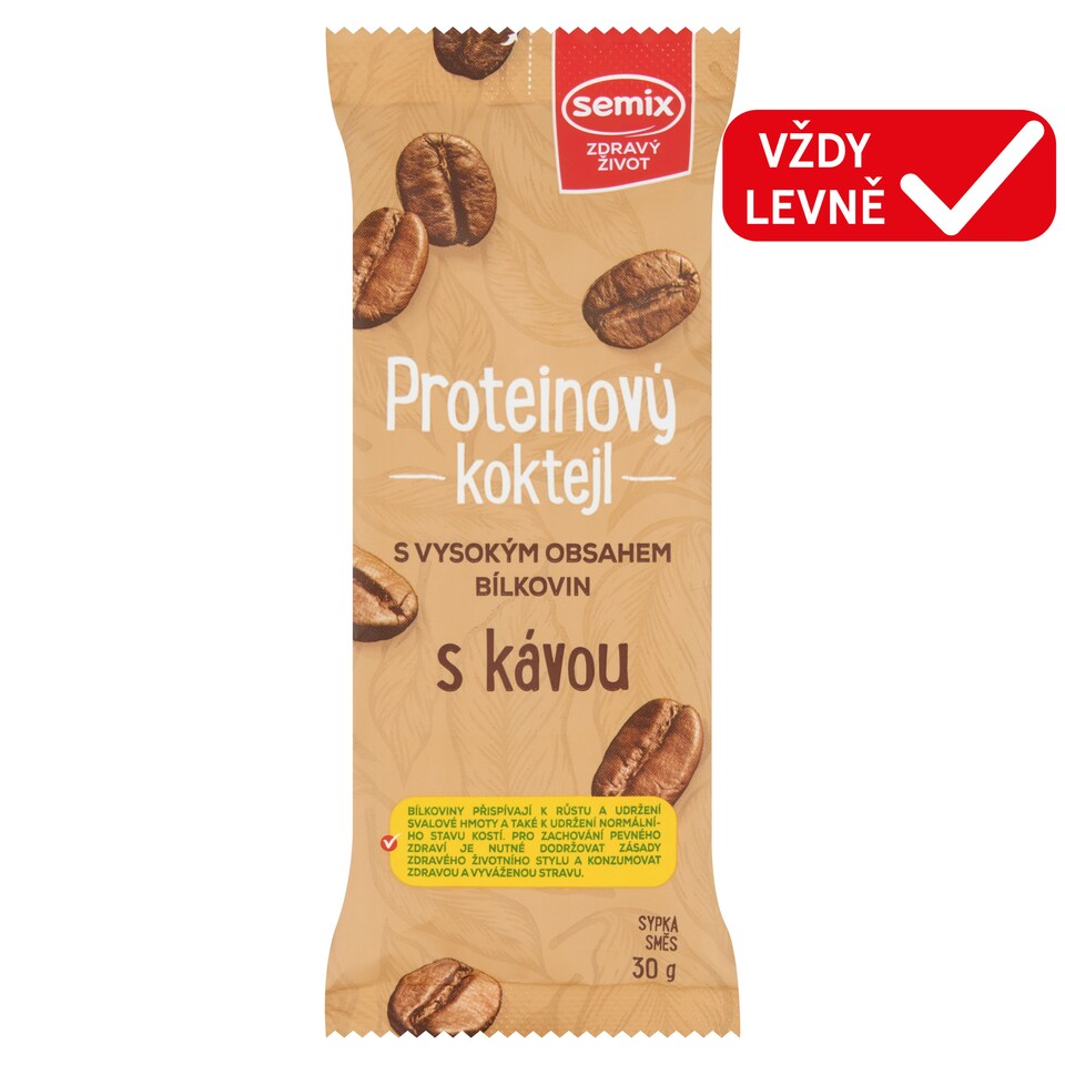 Semix Proteinový koktejl s kávou 30g