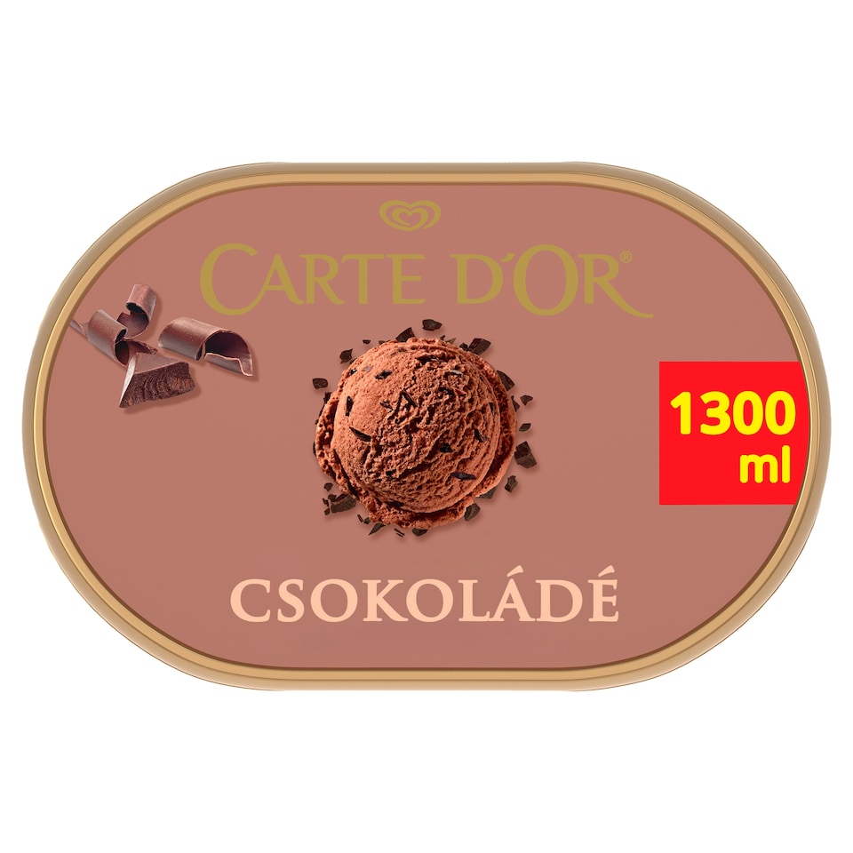 CARTE D'OR Jégkrém Csokoládé 1300 ml
