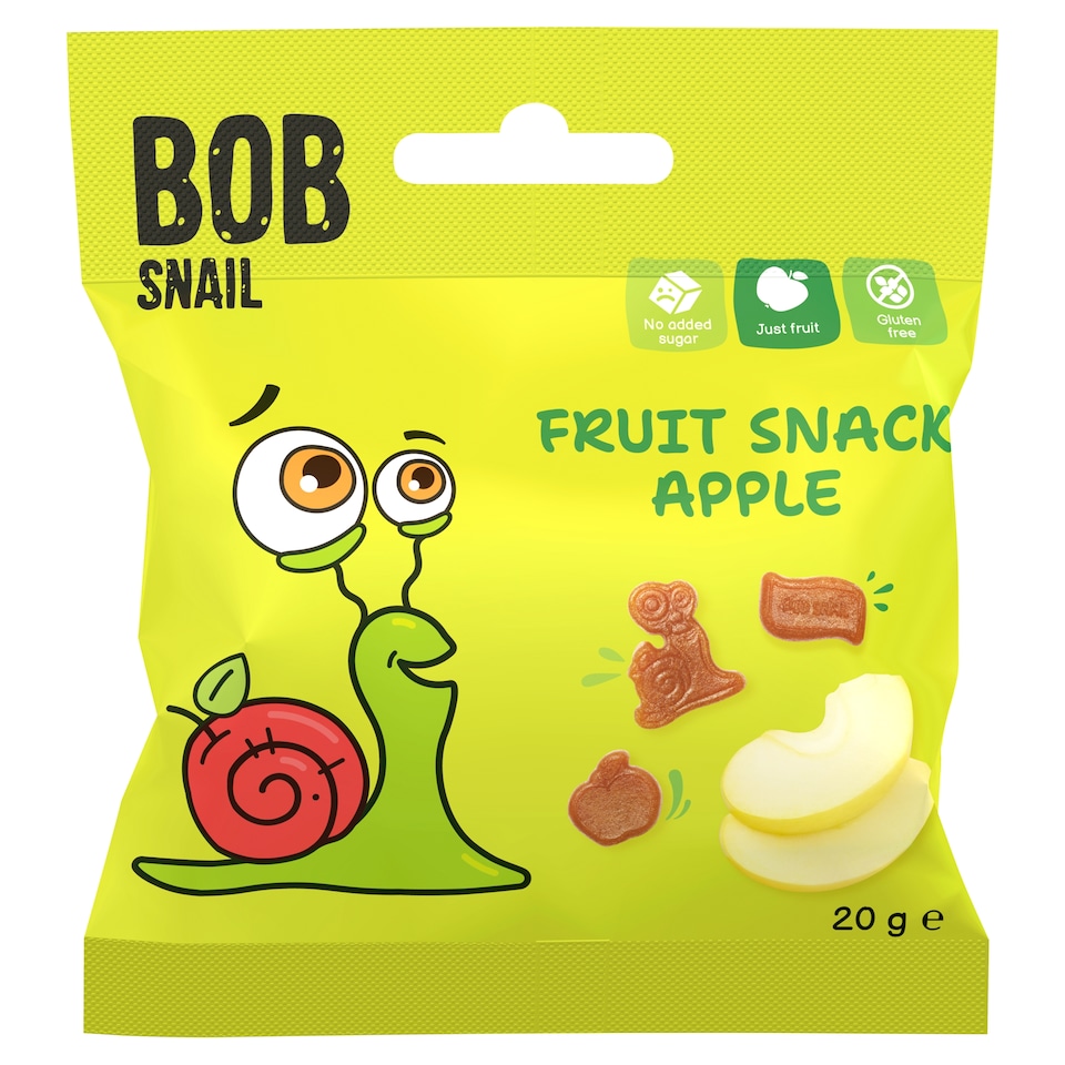 Bob Snail Ovocný snack jablkový 20 g