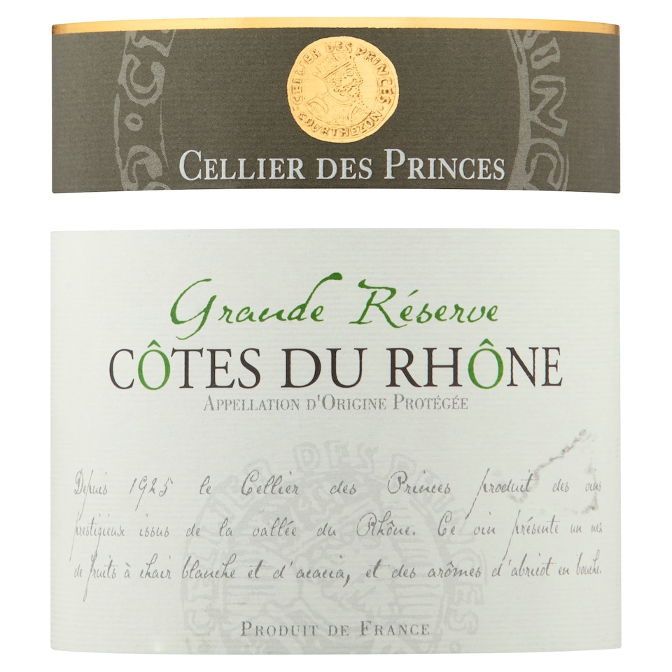 image 1 of Cellier Des Princes Cotes Du Rhone White 75Cl