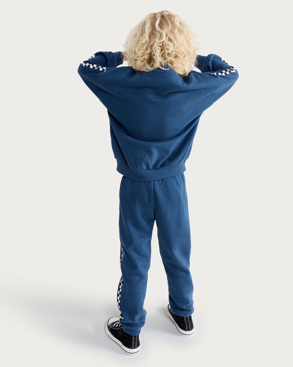 image 1 of Disney Lightning McQueen Cotton Rich Sweatshirt and Joggers Set in Blue