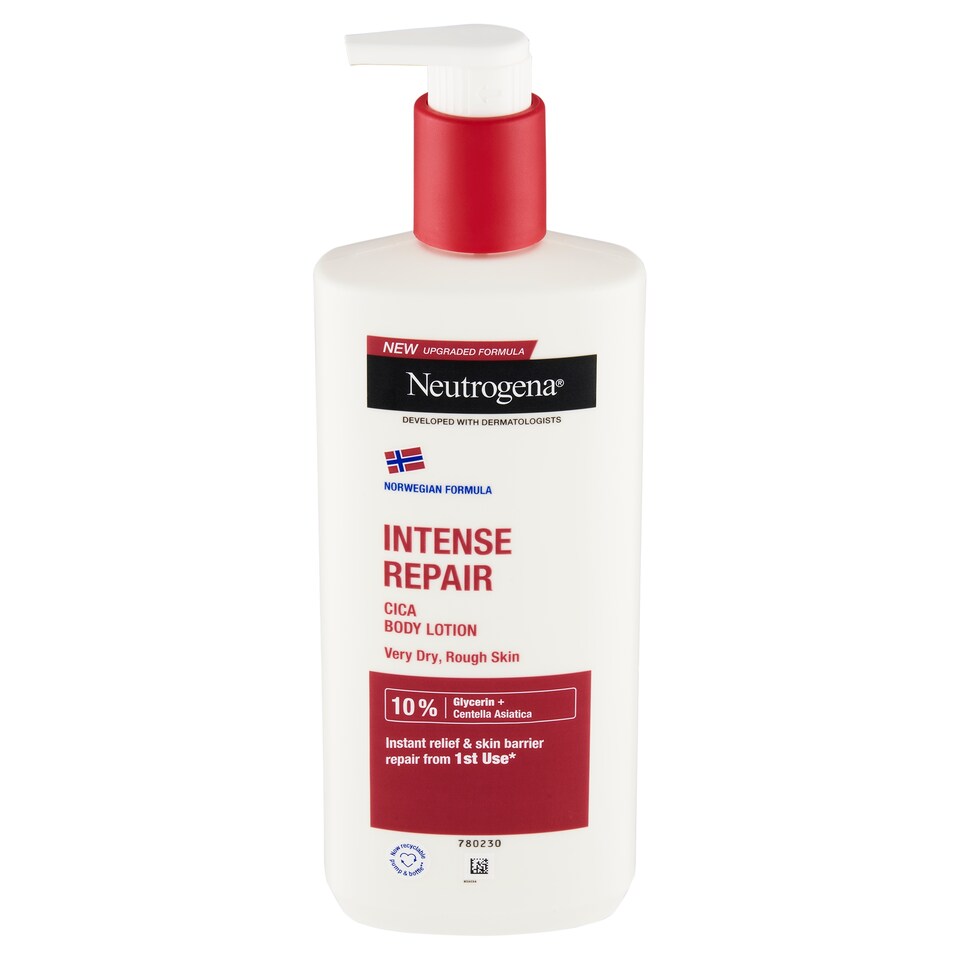 obrázok 1 z Neutrogena Intense Repair intenzívne regeneračné Cica telové mlieko 400 ml