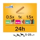 image 5 of Pedigree Denta Tubo Puppy Dog Treats 3 Dental Sticks