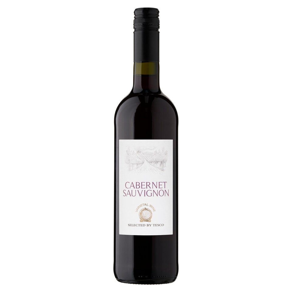 Tesco Duna-Tisza közi Cabernet Sauvignon červené víno suché 750ml