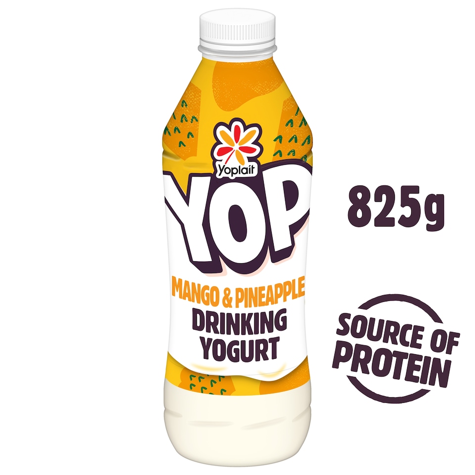 image 1 of Yop Mango & Pineapple Flavour Yoghurt Drink 825g