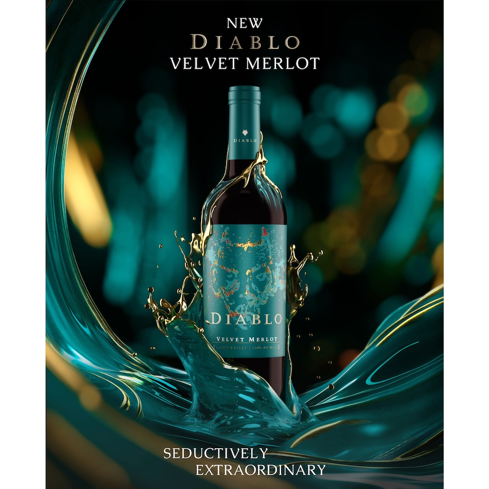 image 1 of Diablo Velvet Merlot 750ml