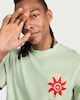 image 1 of F&F Pure Cotton Amalfi T-Shirt in Green