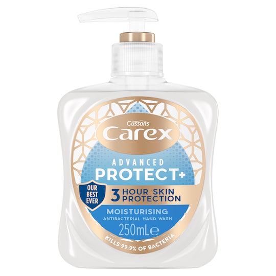 Carex Advanced Protect Moisturising Hand Wash 250Ml Tesco Groceries