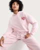 image 1 of OH ME OH MY Cotton Rich Oversized Fit Co-ord Hoodie in Pink