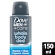 image 1 of Dove Men+Care Marine & Blue Cypress​ 48h Whole Body Deodorant Spray 150ml