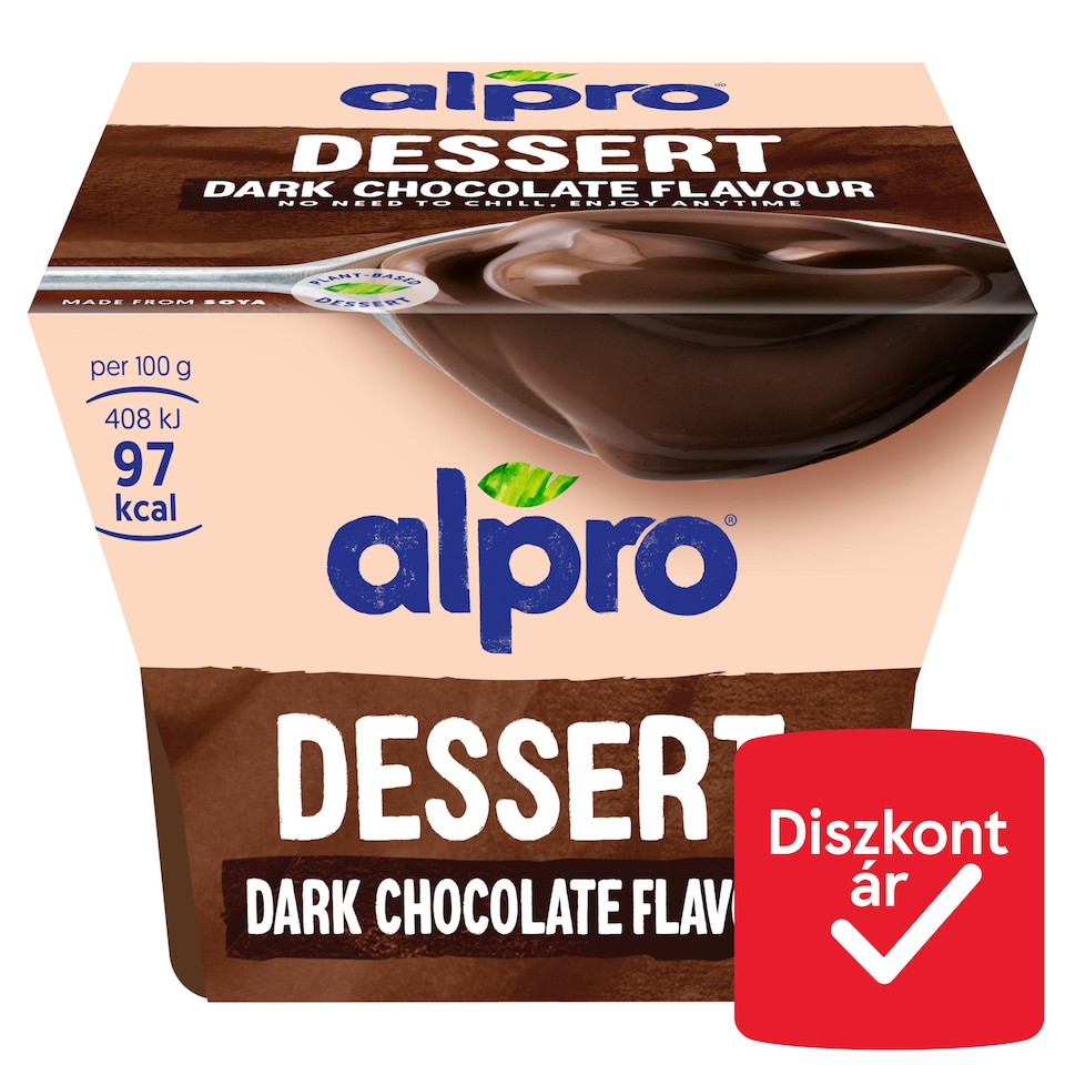 ALPRO Dark Chocolate Soya Dessert 125 g