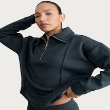 F&F Active AFTERCLASS Half Zip Co-ord Sweatshirt in Green